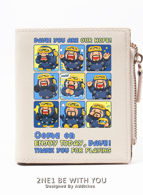 潜水员戴夫游戏周边DAVE THE DIVER二次元动漫多卡位钱包卡包一体