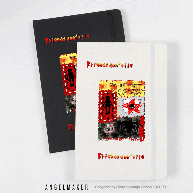 怪奇物语美剧同人周边记事笔记本