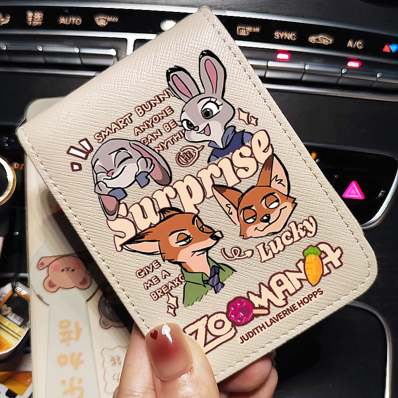 疯狂动物城2周边驾驶证驾照卡包