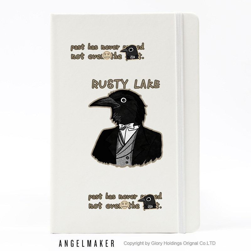 Rusty lake游戏锈湖周边乌鸦先生同人谷子二次元笔记本绑带记事本