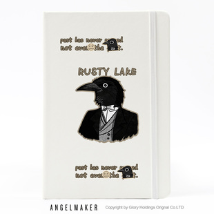 Rusty lake游戏锈湖周边乌鸦先生同人谷子二次元笔记本绑带记事本