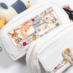 朱迪尼克周边 可爱 二次元 文具袋 卡通 大容量笔袋 疯狂动物城2