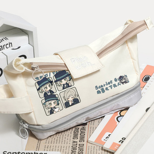 重返未来1999周边维尔汀司辰游戏同人谷子吧唧可爱卡通二次元高颜值初高中小学生大容量笔袋文具盒收纳包