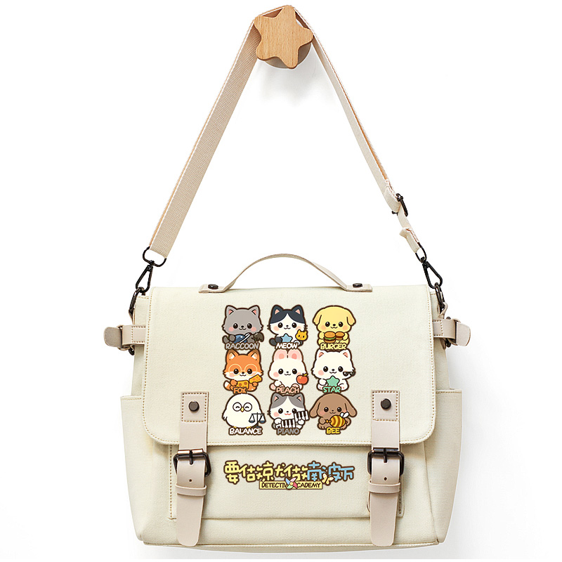 南波万名侦探学院周边单肩斜挎包