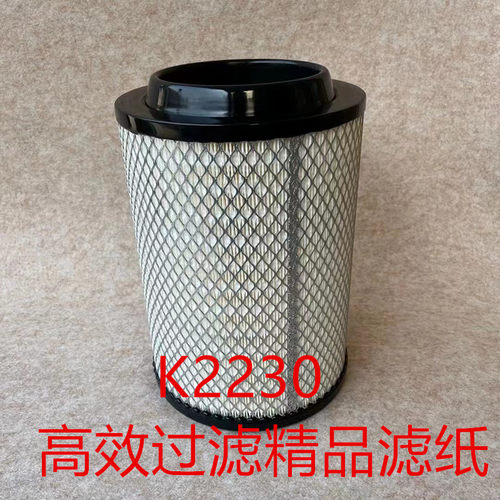 K2230适配福田欧马可空气滤芯奥铃CTX空滤金刚E3康明斯3.8滤清器