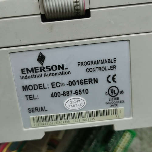 爱默生PLC模块，EC10-0016ERN，Ec10-4DA