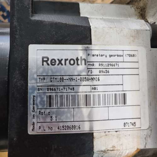 力士乐减速机 GTM100--NN-1-005A-NN16