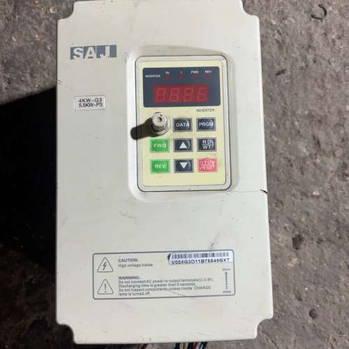 SAJ三晶变频器V004G3/V5R5P3，4KW-5.5K