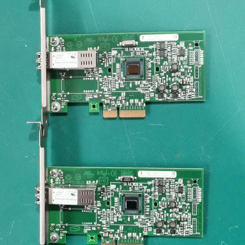 intel 9400pf 单口光纤网卡 自带lc多模模块 d