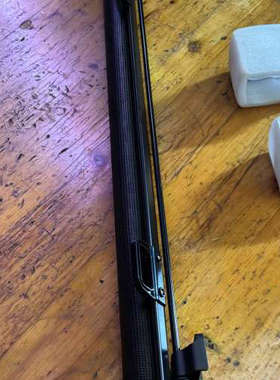 门窗遮阳帘宽85.5厘米长185厘米，黑色，带PUSH按钮设