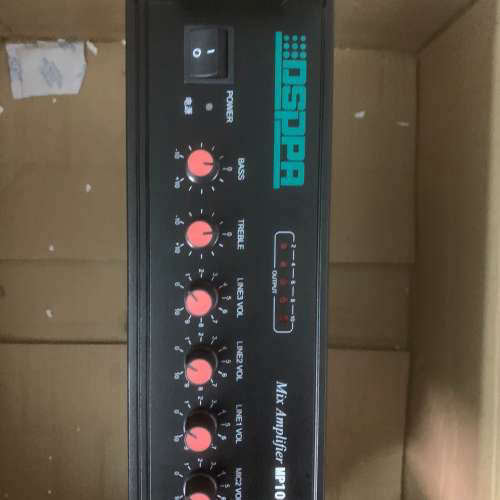 迪士普功放、MP1010P、曾送迪士普音响一对、DSP606