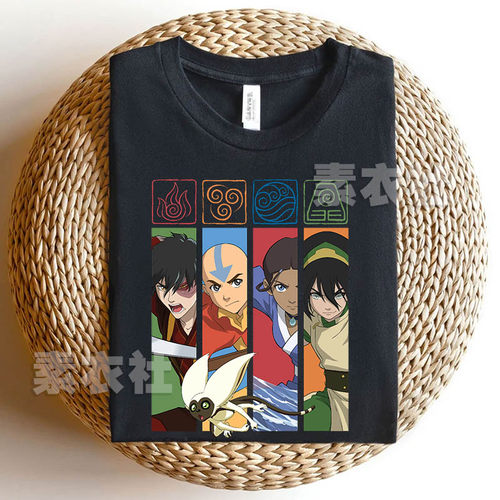降世神通AVATAR最后的气宗T恤棉