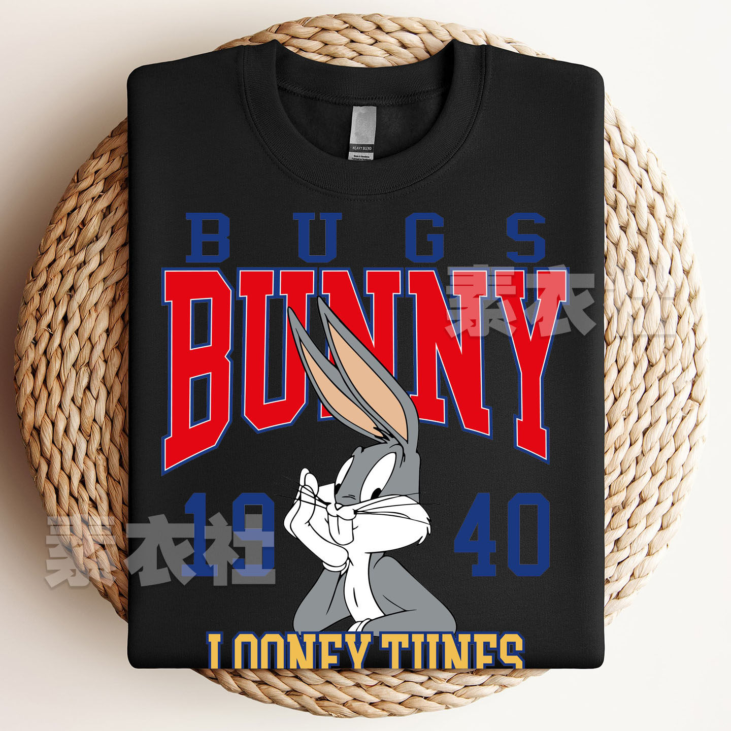 兔八哥短袖经典动漫周边80 90后回忆巴哥Bugs Bunny百搭T恤纯棉,男装,T恤,淘宝优惠券,粉丝福利购,淘宝优惠卷