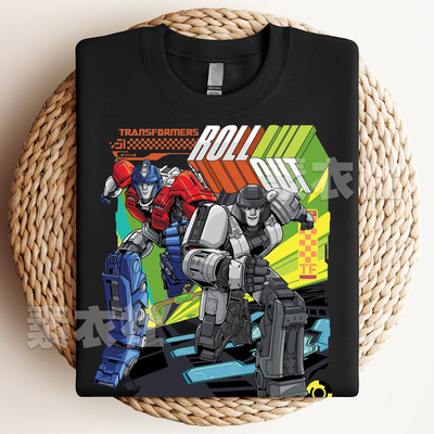 变形金刚起源擎天柱威震天T恤