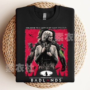 铁血战士杀戮之地短袖科幻电影周边Predator Badlands恶土T恤纯棉
