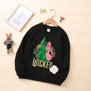 魔法坏女巫长袖经典电影周边百搭Wicked艾芙芭格琳达卫衣棉