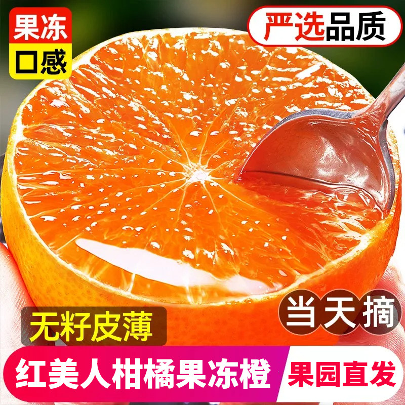 向阳好果】红美人桔子爱媛28号柑橘新鲜水果爆汁蜜甜农民自种8斤
