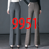 9951针织喇叭裤 5XL