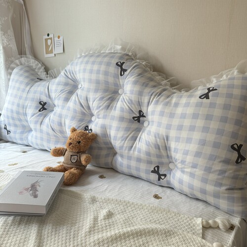 北欧网红简约大靠背卧室抱枕