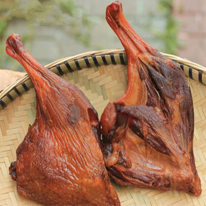 乡里腊肉湖南特产家乡烟熏腊鸭腿鸭子边腿熏腊鸡腊鸭子包邮