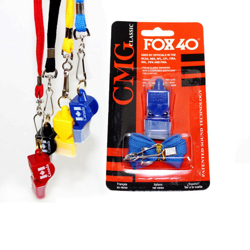 狐狸带绳口哨 篮球体育老师专业比赛裁判哨 足球户外训练儿童扣哨