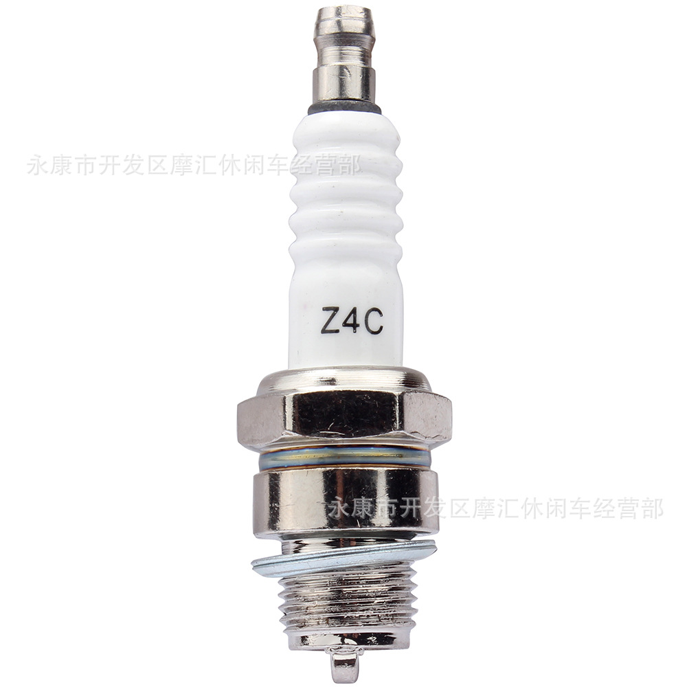 摩托自行车两冲程JOG/ZX/QJ50 DX100 60 80CC Z4C火花塞火嘴
