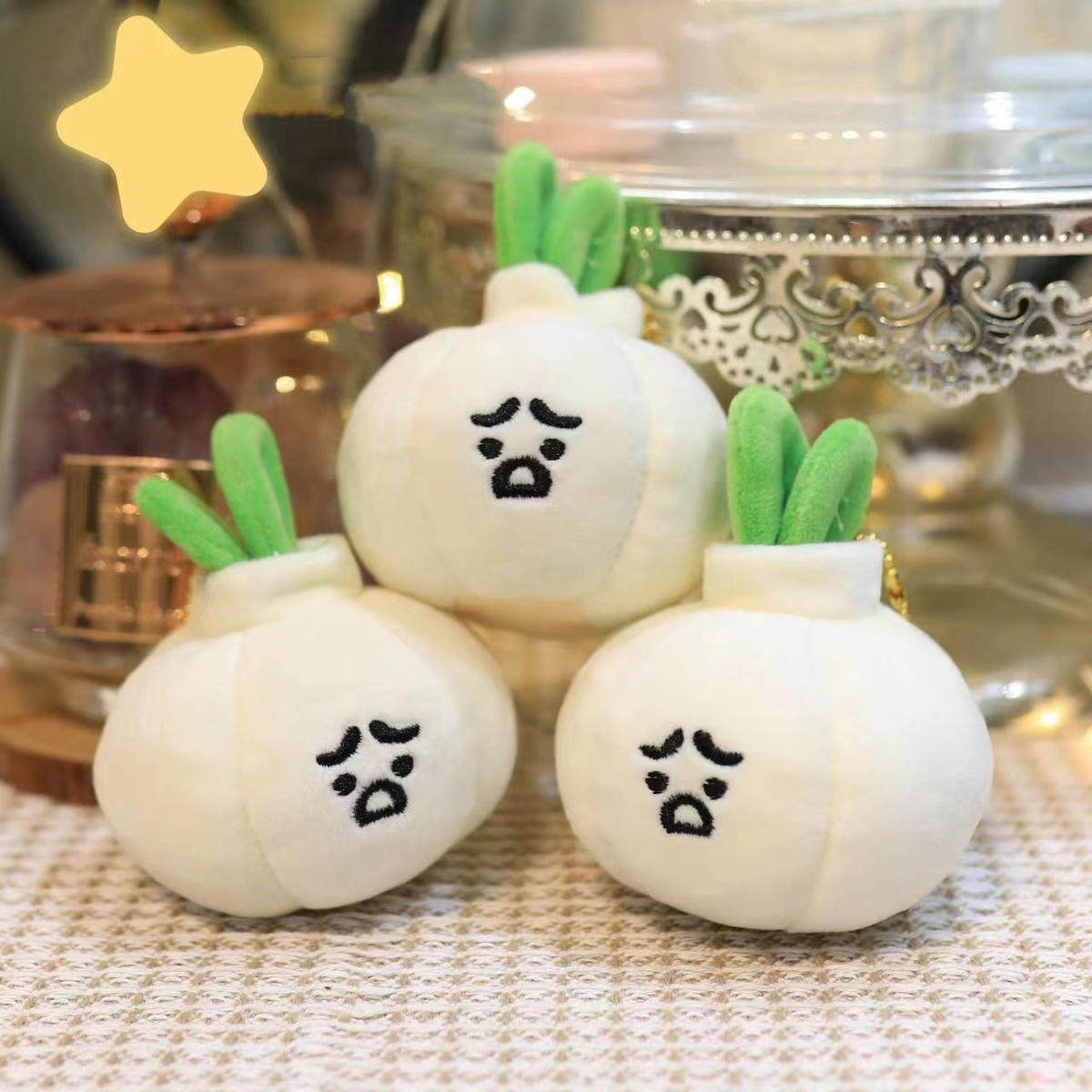 可爱网红新款蒜了吧毛绒挂件大蒜玩偶钥匙扣搞怪书包挂饰创意礼品,节庆用品/礼品,钥匙扣,淘宝优惠券,粉丝福利购,淘宝优惠卷