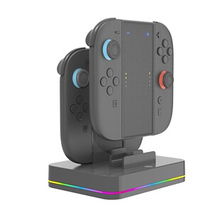 适用于switch2 joy-con小手柄充电握把SW2 4合1座充NS2手柄充电座