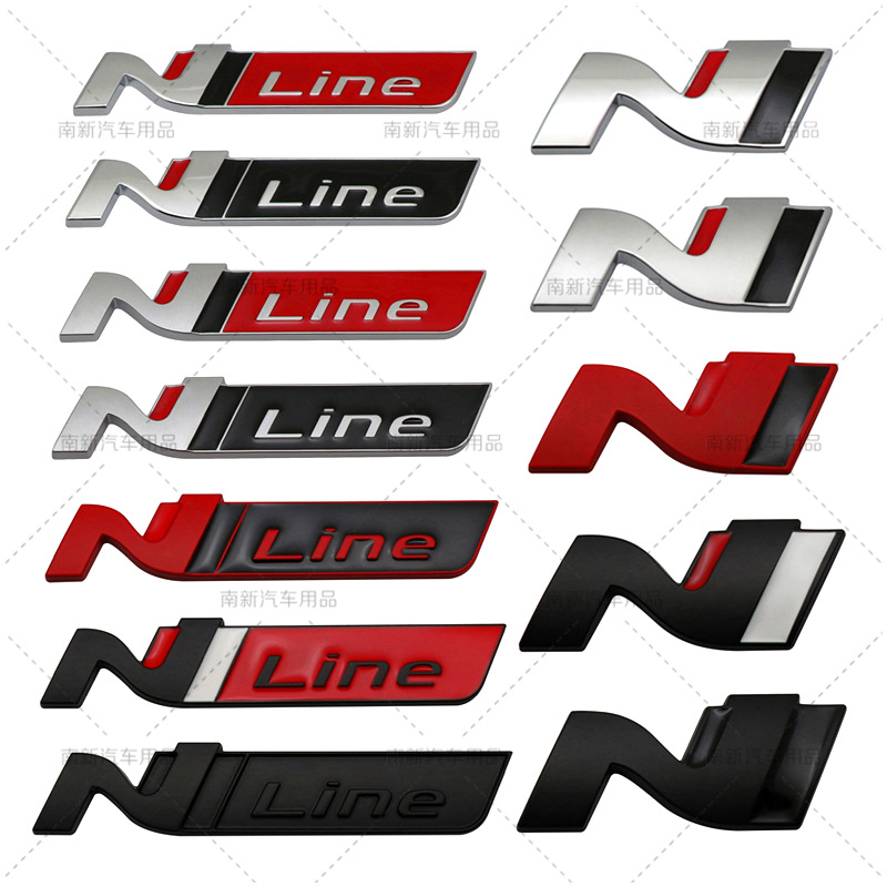 NLINE车贴 适用于现代伊兰特N标