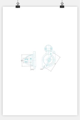 常发起动机马达QDJ1400AT10起动机马达