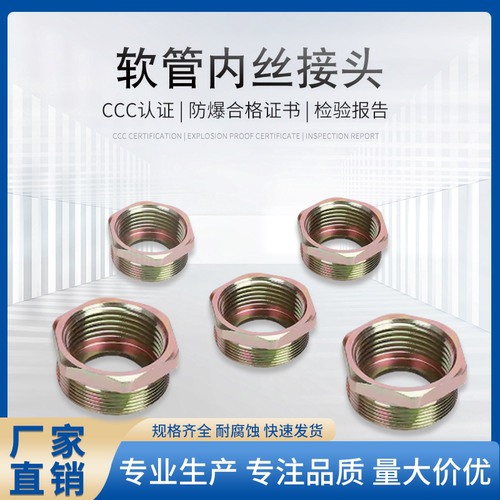 防爆软管内丝接头G3/4
