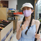 遮阳软顶薄款 裴珠泫Irene同款 白色帽子女字母棒球帽韩版 可折叠帽