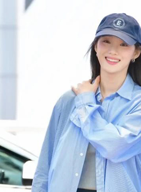 明星同款女帽子秋字母刺绣棒球帽