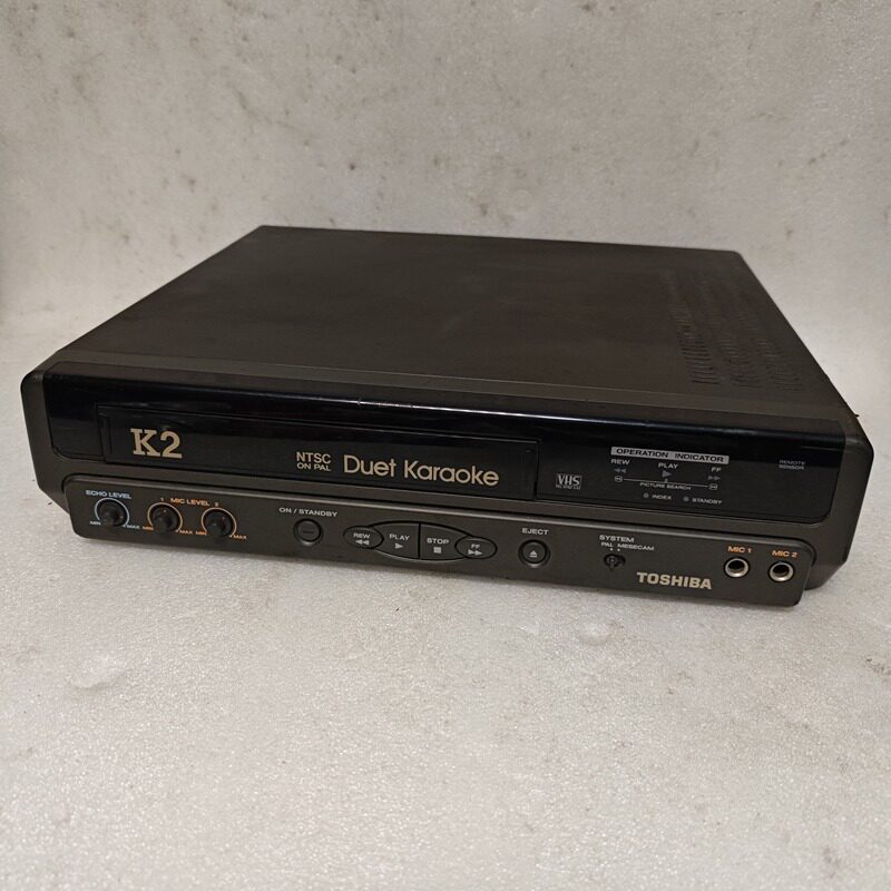 原装东芝K2播放机录像带播放器