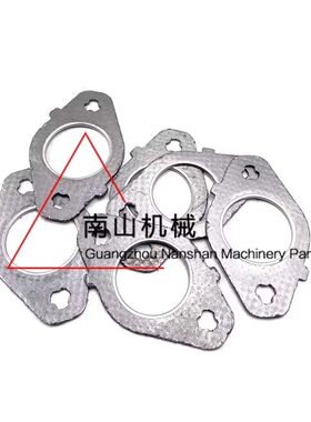 适配小松PC200/210/220/240-8排气支管垫康明斯6D107发动机挖掘机