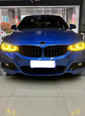 适用宝马3GT柠檬黄F34 318 320 325 328 330 黄金眼CSL日行灯DRL