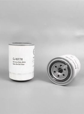 专用机滤CJ-677X机油滤芯适配 P550008 P554403 P557780原装原厂