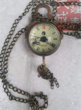 纯铜上发条玻璃复古水晶球