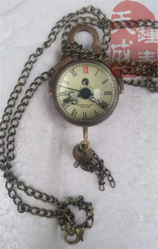 纯铜上发条玻璃复古水晶球