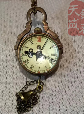 上发条玻璃复古水晶球