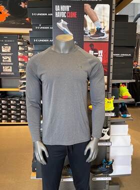 安德玛 UA秋冬Velocity男子训练跑步健身运动长袖T恤1327970