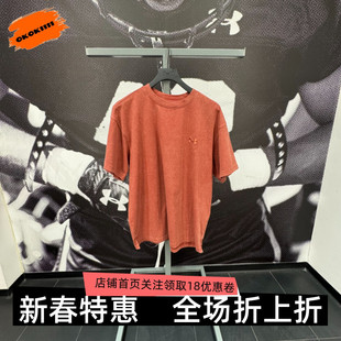安德玛 UA春夏Washed男女水洗运动休闲短袖T恤6014291