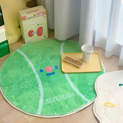 SEEUSODA卧室儿童房可爱仿羊绒