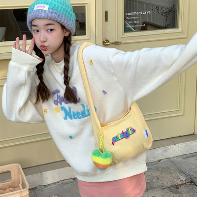 SEEUSODA彩色字母可爱少女