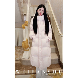 白鸭绒外套百搭 抗寒保暖长款 凡舒轻奢 雪山日出2025年秋冬新款