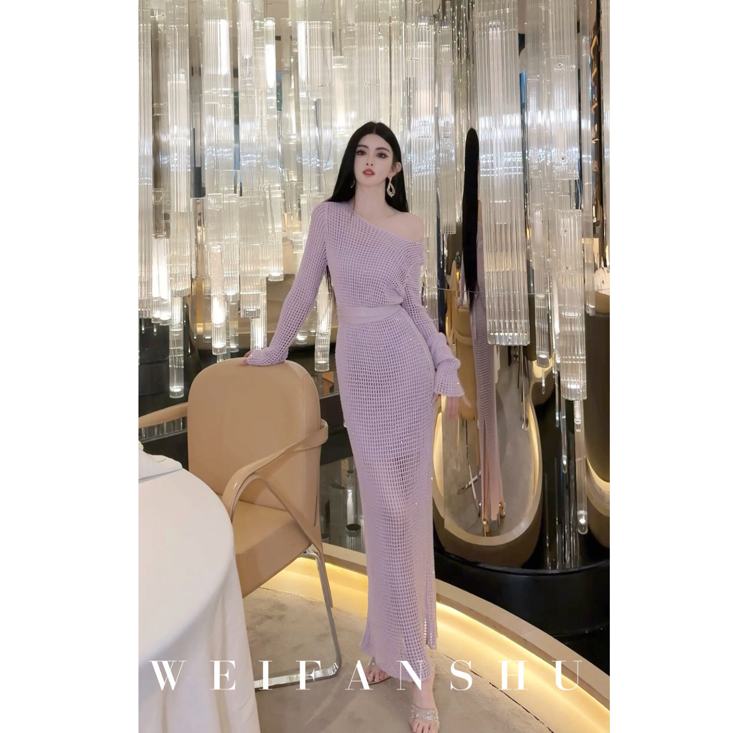 凡舒轻奢 夕阳岛屿2026年春夏新款度假风系列针织套装&连衣裙优雅