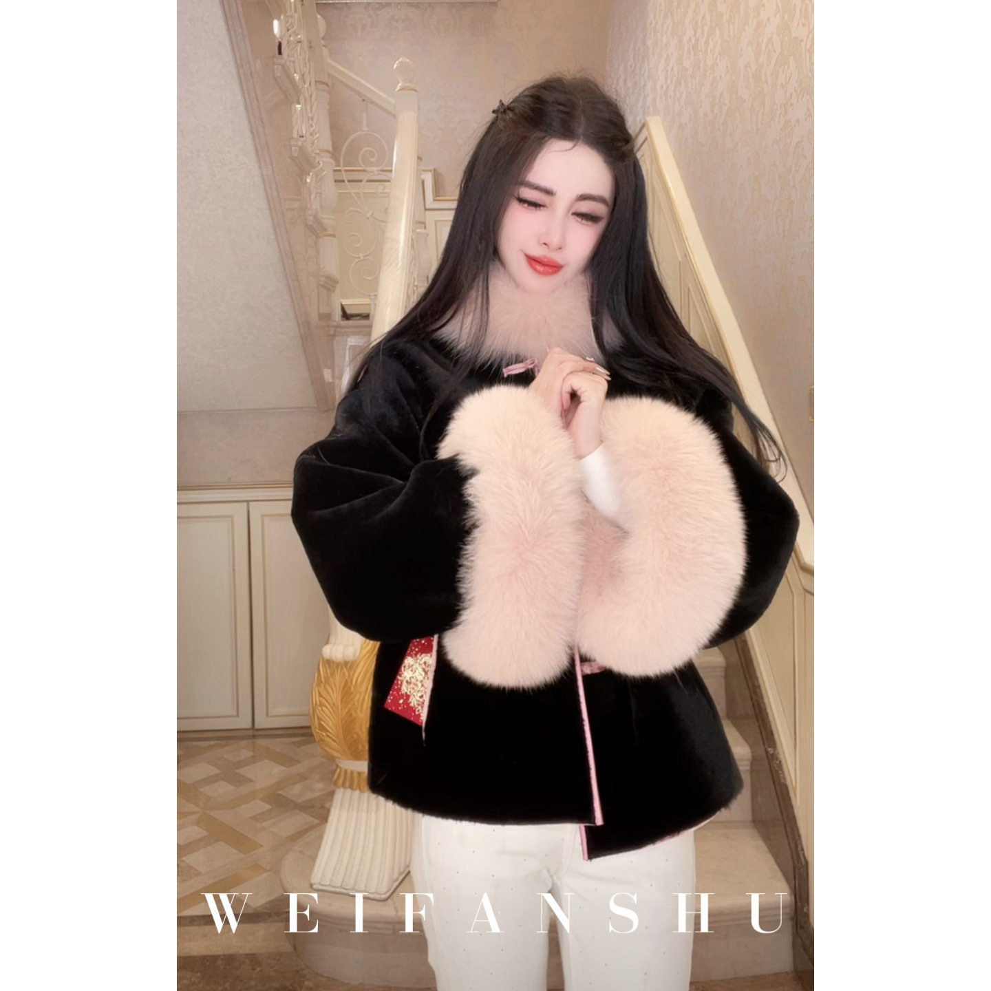 凡舒轻奢 海棠画卷2025年秋冬新款新中式时尚正反两面穿外套百搭,女装/女士精品,棉衣/棉服,淘宝优惠券,粉丝福利购,淘宝优惠卷