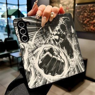 一拳超人适用三星Galaxy Z Fold7手机壳女新款zfold6折叠屏fold5磁吸翻盖fold4防摔保护套