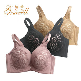 婷美正品女生小胸聚拢调整型软钢圈薄款TW8322