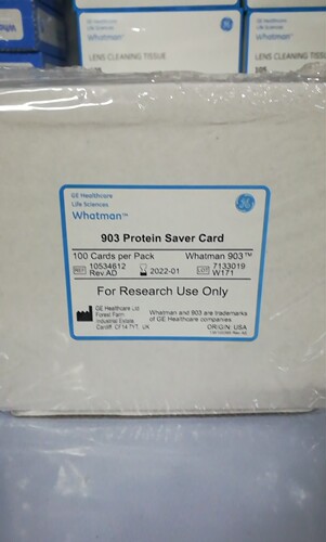 whatmanCard蛋白保存卡